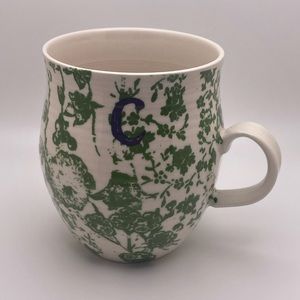 Homegrown Anthropologie C Monogram Mug